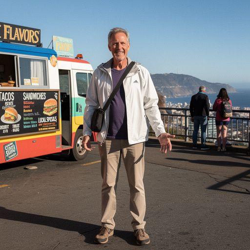Przewodnik kulinarny opowiadający o lokalnych tradycjach.